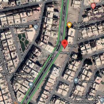 أرض 686 متر مربع غربية على شارع 25م الاجواد، شرق جدة، جدة