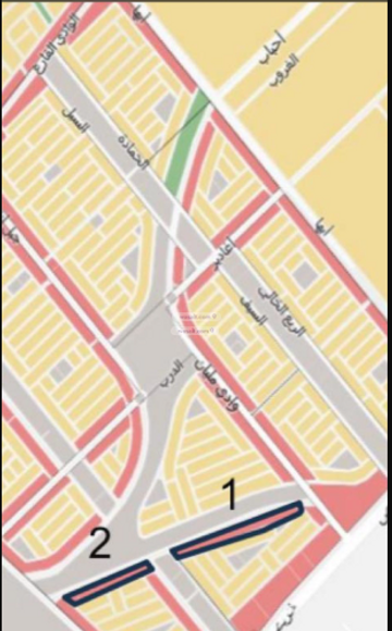 Land 300 SQM Facing North on 18m Width Street Al Wasam, East Riyadh, Riyadh
