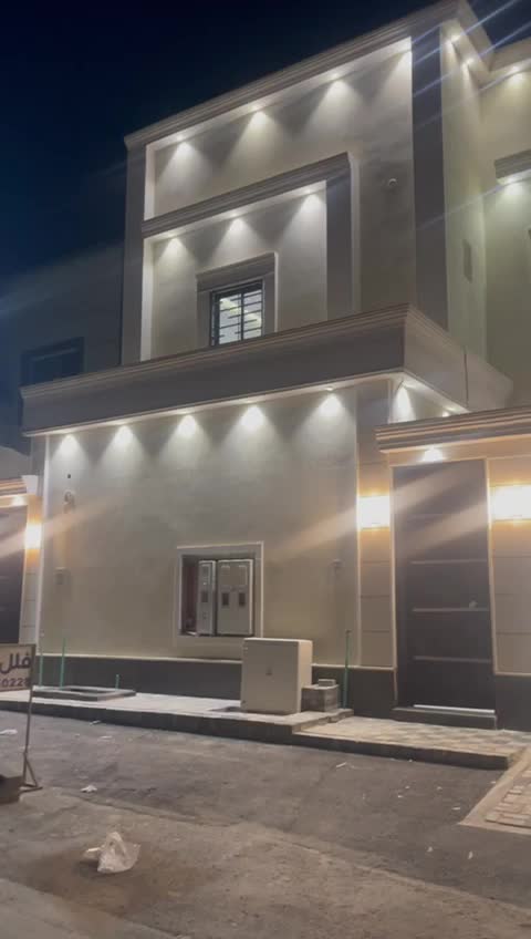 Villa 448 SQM Facing West on 15m Width Street Al Bayan, East Riyadh, Riyadh 