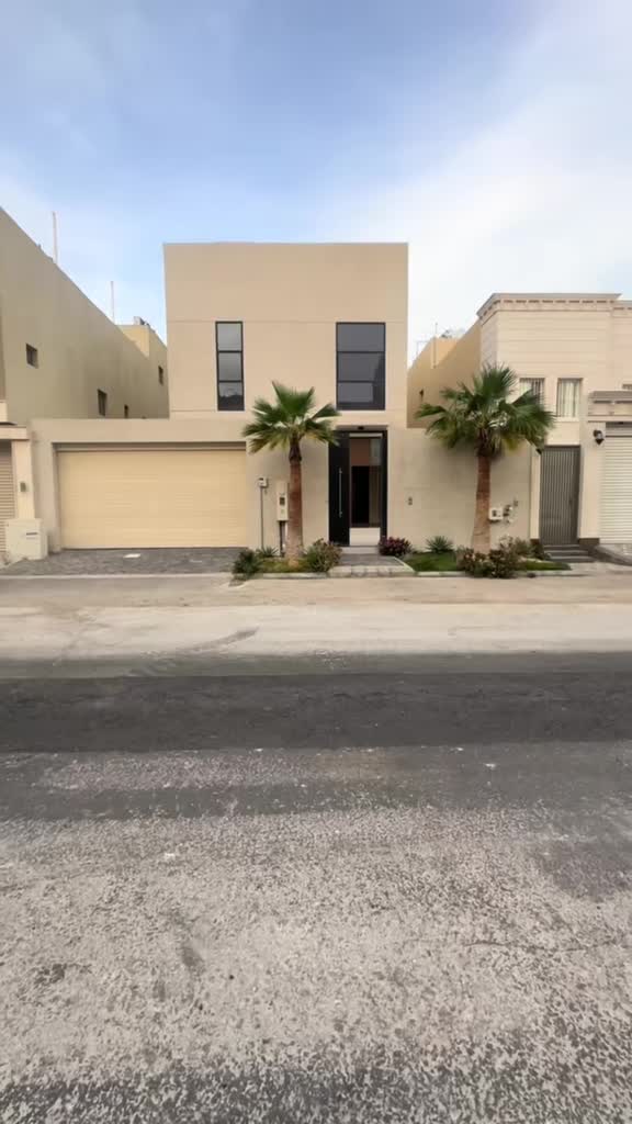 Villa 375 SQM Facing West on 18m Width Street Al Amanah, Dammam 